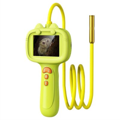 Borescope Snake Camera Toy for Kids,Camping Exploration Portable Toy with Lights & 2.4" Screen,STEM Science Educational Gift Ideas for Kids Outdoor Nature Exploration Activities/Games