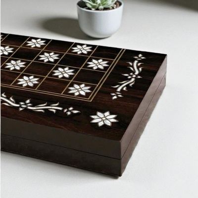 20" Extra Large Backgammon Set for Adults | Handmade Wooden Board for Dad, Husband, Christmas or Anniversary