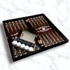 20" Extra Large Backgammon Set for Adults | Handmade Wooden Board for Dad, Husband, Christmas or Anniversary view 3