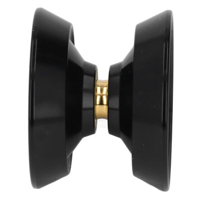 Fdit Yoyo Ball Alloy Professional Unresponsive Yoyo Toy for Boys, Stable Rotation, Intermediate Players, Durable Alloy Material (Glossy Black)