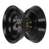 Fdit Yoyo Ball Alloy Professional Unresponsive Yoyo Toy for Boys, Stable Rotation, Intermediate Players, Durable Alloy Material (Glossy Black) view 2