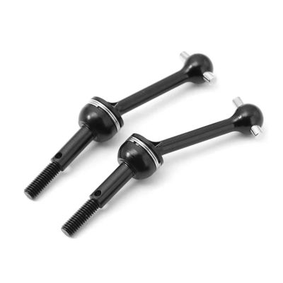 RC Car Upgrade Part For Tamiya For TT02 For TT01 TT01D 1/10 2Pcs Metal Drive Shaft CVD Remote Control Car Upgrade Repairs Accessories