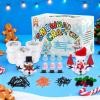 Build A Snowman Kit - 200g Interactive Winter Activity, Christmas Craft Collection, Child Play Bundle, Holiday Art Project, Family Fun Set | Youth Creative Pack Useful for Entertaining Kids Students view 3