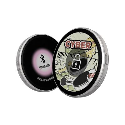 Pixel Pin Digital Badge for Cosplay Anime Concert Fans Cyberpunk Anime Toy Badge Videos Photos Display Flashlight