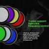 Pixel Pin Digital Badge for Cosplay Anime Concert Fans Cyberpunk Anime Toy Badge Videos Photos Display Flashlight view 4