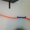 Wall Mounted 2-Lane Turn Track Connector, Compatible with Hot Wheels Tracks, Wall Track Curve Extension  Adult Use Only view 2