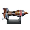 3D Printed Turbofan Engine Model Kit, Simulated Functional Jet Engine That Works, DIY TR900 Aerospace Science Assembly Model, Physics STEM Puzzle for Adults & Teens 16+ (Brass Color) view 1