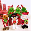LEIQI Singing Dancing Christmas Plush Toy Intelligent Sensoring Activated Interactive Holiday Decoration with Music Motion view 2