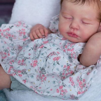 Anano Baby Doll with Accessories Vinyl Toy 20inch Life Like Babys Dolls That Look Real Children Realistic Newborn Babys Dolls Baby Doll for 2+ Year Old Children