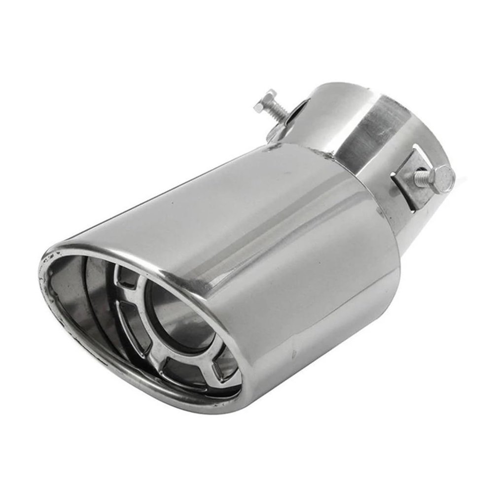 Exhaust Tip Tail Pipe Tail Muffler Exhaust Tip Pipe Silver Car Accessories For CT IS LX GS LF-SA UX RC ES RX NX LS LF-1 LC ES330 IS350 GS430(Style 2)