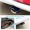Exhaust Tip Tail Pipe Tail Muffler Exhaust Tip Pipe Silver Car Accessories For CT IS LX GS LF-SA UX RC ES RX NX LS LF-1 LC ES330 IS350 GS430(Style 2) view 3