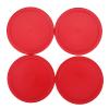 Aumotop Durable Plastic Ice Hockey Pushers Pucks Set Replacement for Tables Game, Classic Accessory for Enthusiasts (Large Size 96mm) view 2