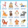 12 Pcs Retro Dog Honeycomb Centerpieces, Puppy Dog Party Favors Birthday Party Decorations Dog Centerpieces Decorations Supplies for Kids Teens Boys Girls Baby Shower view 2