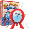 Balloon Blast Party Game Set, Family Fun Tabletop Game with 9 Balloons, 9 Sticks, Dice, Stand, Red Frame view 1