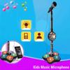 The All-in-One Microphone Toy, Kids Karaoke Microphone with Stand with Colorful Lights, Echo Effects, Adjustable Stand, Fun and Easy-to-Use, Christmas Birthday Gifts for Little Singers (Pink 1Pc) view 4