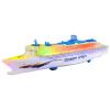 Cruise Ship Model  49x6x10.5cm UniversalWheel OceanLiner, Flashing LED Maritime Vessel | Nautical VoyageDecor Showcase Piece, OceanTheme PartyDisplay Accessory, Kids ImaginationPlay view 1
