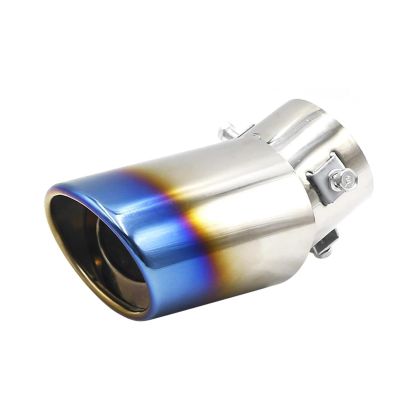Exhaust Tip Tail Pipe Tail Muffler Exhaust Tip Pipe Silver Car Accessories For CT IS LX GS LF-SA UX RC ES RX NX LS LF-1 LC ES330 IS350 GS430(Style 2)