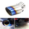 Exhaust Tip Tail Pipe Tail Muffler Exhaust Tip Pipe Silver Car Accessories For CT IS LX GS LF-SA UX RC ES RX NX LS LF-1 LC ES330 IS350 GS430(Style 2) view 4