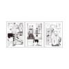 A cute girl seen at the station today. 01A (Official Illustration) Replica Genga, Set of 3 view 1
