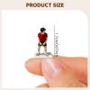 DYNWAVE 1/64 Miniature Figure Human :64 Scale Trendy Hand Painted Tiny People Figurine for Mini Architectural Micro Landscape, Boy Peeing view 2