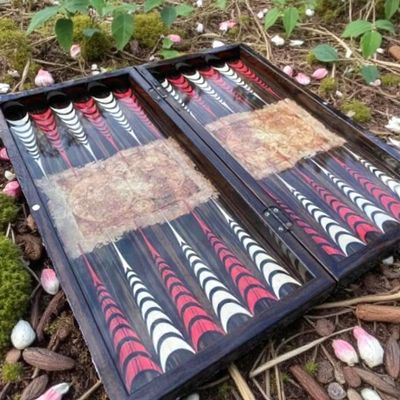 20-inch X Large Backgammon Sets for Adults World Map Wooden Game Board Handmade Game Sets - Xmas Gift for Dad, Anniversary, Birthdays