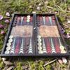 20-inch X Large Backgammon Sets for Adults World Map Wooden Game Board Handmade Game Sets - Xmas Gift for Dad, Anniversary, Birthdays view 3