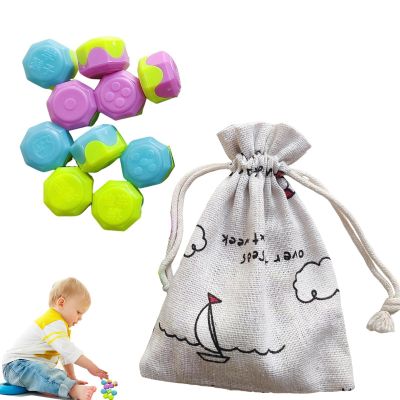 Game - Korean Jacks, Weighted Pebble Stones, Hand Eye Coordination Training, Traditional Asian Folk Activity, Retro Childhood Play | Lunar New Year Chuseok Holiday Present