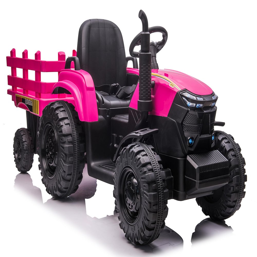 12V Ride on Car 7AH Electric Vehicle for Boys Girls Christmas Bithday Gift Pink