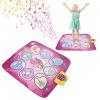 Segrehy Dance Mat for Kids Girls Boys Portable Pink Purple Dance Floor Mat Dancing Pad Fun Educational Toy Gift for Family Gatherings Parties Outings Plastic Cloth 98x86x4cm view 4