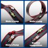 FUTESI Flexible Race Car Track for Kids 15 Ft Flex Tracks Starter Set Compatible with Diecast 1/64th Cars Portable Rolls Up Race Tracks with Strong Suction Cups Birthday Gifts for Boys Girls Ages 3+ view 4