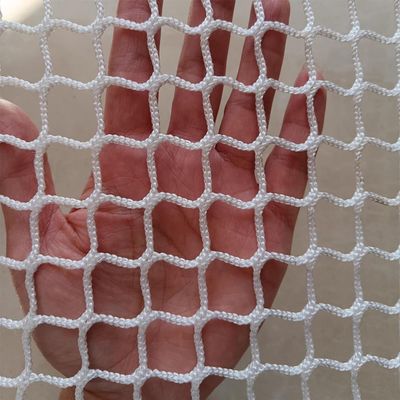 Pithsdp Rope Net Kids Safety Net Stair Balcony Railing Child Safety Netting for Playground Patio Barrier Fence Protection Pets Toys Knotless Polyester Sports (Size:2M*2M(6.5FT*6.5FT),Color:White)
