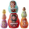 Bemonew Russian Dolls for Kids Russian Dolls for Kids, 8PCS Stackable Nesting for Toddlers, Nesting, Educational Cartoon Matryoshka Doll(Random Color) view 1