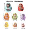 Bemonew Russian Dolls for Kids Russian Dolls for Kids, 8PCS Stackable Nesting for Toddlers, Nesting, Educational Cartoon Matryoshka Doll(Random Color) view 2