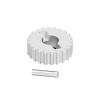 QFFBMTE for OMP-Hobby M4 RC Helicopter Tail Synchronous Pulley(Silver) view 1