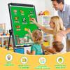 AKAYOK Felt Board for Toddlers, 24"x36" Felt Board for Wall | Includes 30 Self Adhesive Dots Perfect for Learning, Organization, and Creative Play | Classroom Must Haves School Supplies for Teachers view 2
