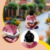 Garende 1/64 Miniature Figure Painted People Figure Tiny People Figurine for Children's Playground Mini Architectural Decoration, Girl Reading view 2
