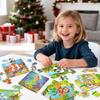 24 Pack Wooden Animal Puzzles for Toddlers, with 24 Organza Bags  Preschool Learning Puzzles for Kids Ages 3-5, Party Favors, Classroom Rewards, Educational Gifts view 4