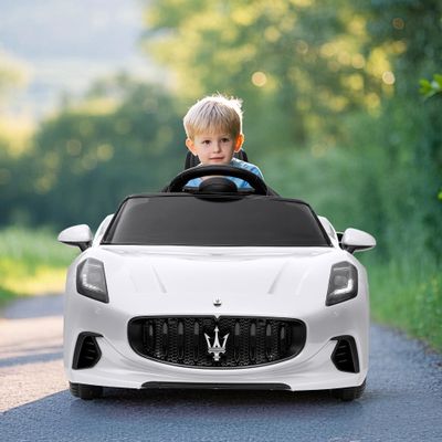 Ride on Car, Black 12V 4.5AH Powered Electric Car with Remote Control Gifts for Boys Girls