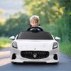 Ride on Car, Black 12V 4.5AH Powered Electric Car with Remote Control Gifts for Boys Girls view 1