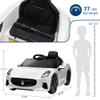 Ride on Car, Black 12V 4.5AH Powered Electric Car with Remote Control Gifts for Boys Girls view 3