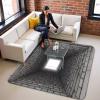3D Rugs Optical Illusion, Rugs That Look Like a Hole, Christmas 3D Bottomless Hole Carpet Optical Illusion Area Mat, Non-Slip Easy Clean All-Weather Doormat for Entrance Test & Play(G-,31.5 * 47.2in) view 2