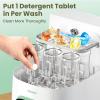 120 PCS Detergent Tablets, Detergent Washing Tablets for MOLWAY, Momcozy, GROWNSY, Baby Brezza Bottle Washer, Remove Milk Residue & Odor, for All Baby Bottle Washers view 3