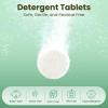 120 PCS Detergent Tablets, Detergent Washing Tablets for MOLWAY, Momcozy, GROWNSY, Baby Brezza Bottle Washer, Remove Milk Residue & Odor, for All Baby Bottle Washers view 4