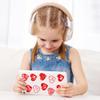 1000PCS Valentines Red Heart Stickers, 1.5" Heart Decorative Labels 500 per Roll, Valentine's Day Love Decorations for Wedding, Anniversaries view 4