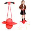 GCCSJ Pogo Ball for KidsJumping Toy for Ages 5+, Sturdy Pogo Stick Alternative with Handle, Safe Hopper Ball for Outdoor Play, Boys & Girls Red view 1