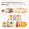 Wooden Educational Activity Boards, Multi-Color, xylophones, Clocks, Shapes, Numbers, Drumsticks and Other Wall Toys, for Children Over Three Years Old view 4