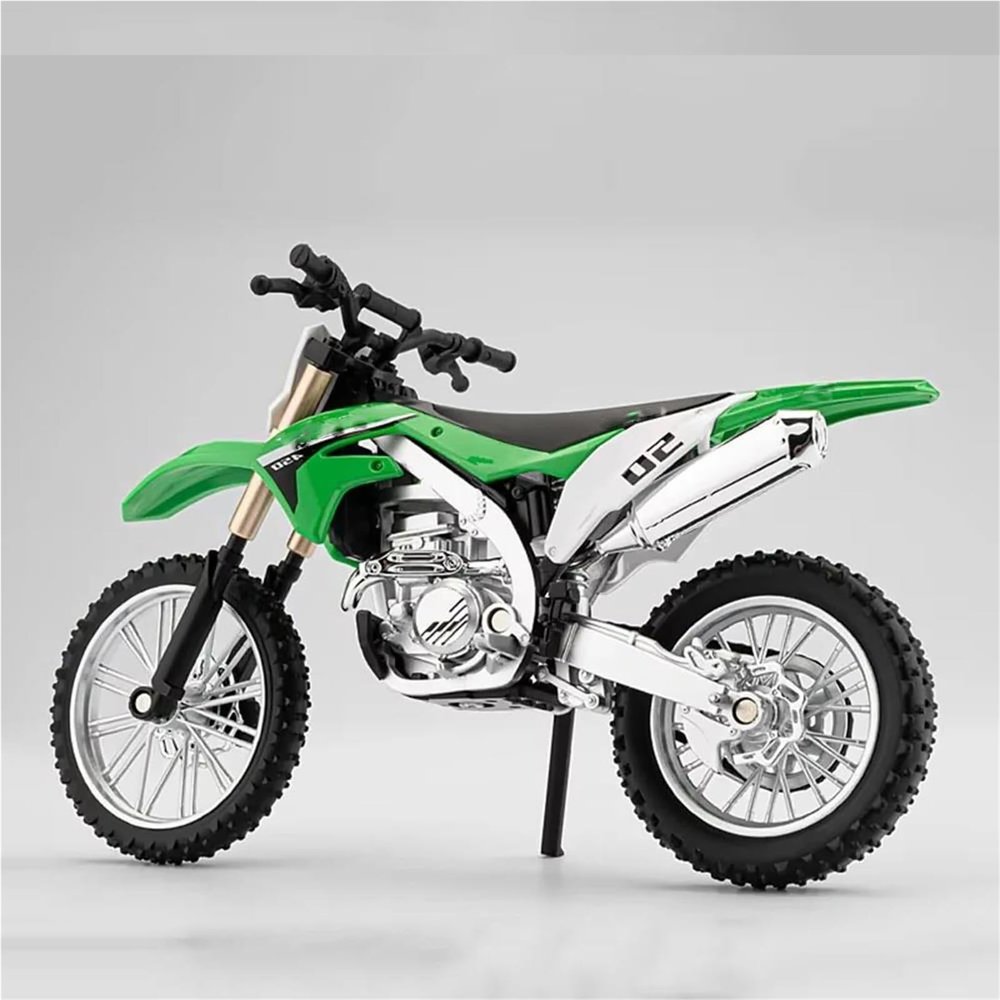 Collection 1:12 for H-ONDA KX450 Motorbike Gift Front Wheel Steering Rubber Tire Alloy Motorcycle Diecast Model Toys