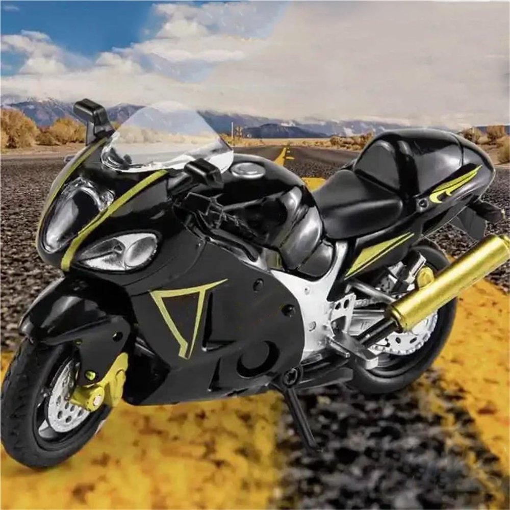 PuLaif Collection Ornaments Gifts Collectible Toys Motorcycle Alloy Model 1:18 for Suzuki for Hayabusa GSX1300# 99