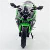 Collection 1:12 for for Ninja 250 Racing Sound & Light Collection Gift Toy Motorcycle Diecast Metal Model(Green Black) view 2