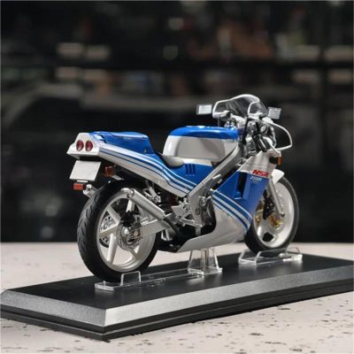 PuLaif Collection 1:12 for H-ONDA NSR 250R SP R4 for Rothmans MC18 Motorcycle Model Alloy Toy Collection Gifts(Blue)